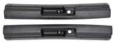 1986-87 Buick Regal; T-Top Interior Trim Panels; Locking; Black Unpainted; Pair