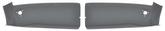 1978-87 Buick Regal; T Top Sun Visor Trim Panels; Gray; Pair