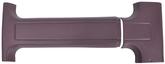 1978-87 Buick Regal; T-Top Center Rail Trim Moldings; Maroon; 2 Piece