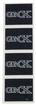 1987 Buick GNX Door Strap Covers - GNX Silver Logo