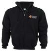 Grand National Black Hooded Sweatshirt With Zipper - XXLarge