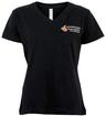 Grand National Black Ladies V-Neck T-Shirt - Large
