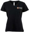 Grand National Black Ladies V-Neck T-Shirt - XXLarge