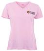 Grand National Pink Ladies V-Neck T-Shirt - Medium