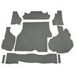1984-87 Buick Regal Grand National; Trunk Mat Kit with Boards; Cutpile; Dove Gray