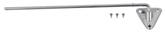 1960-66 Chevrolet, GMC Truck; Sun Visor Bracket; Chrome; Passenger Side