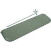 1955-59 Chevy, GMC Truck; Sun Visor; with Bracket; OE Design; Dark Gray; LH