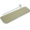 1955-59 Chevy, GMC Truck; Sun Visor; with Bracket; OE Design; Brown; LH