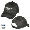 Ford Mustang; Hat; MUSTANG And Running Pony Logo; Blue/White/Gray