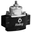 Holley; HP 4.5-9 PSI; Billet Fuel Pressure Regulator; With Bypass; 3/8 NPT