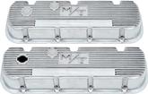 Chevrolet; Big Block; 2-1/4" Tall; Polished Aluminum; Holley; M/T Valve Covers