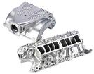 1986-93 Mustang; 5.0L; Holley; Systemax Upper & Lower Intake Manifold: Shiny Finish