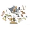 Holley; Carburetor Manual Choke Conversion Kit; Shiny Finish