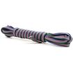 RGB Headlamp Extension Adapter; 14 AWG; 4-Pin Male/4-Pin Female; 10-Feet