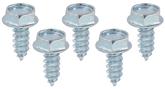 1965-69 Ford Mustang; Hex Head Screw Set; For Fuel Filler Neck; 5 Piece Set