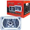 Oracle Lighting; 4x6-Inch H4 Sealed Beam Headlamp with White SMD Halo