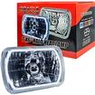 Oracle Lighting; 5x7-Inch H4 Sealed Beam Headlamp with White SMD Halo