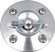 Billet Hood Pin Set with Machined Finish Scuff Plates