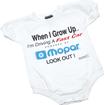 When I Grow Up Mopar Logo Kids Onesie 24 Month