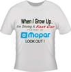 When I Grow Up Mopar Logo Kids T-shirt 6-8