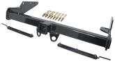 1967-72 Chevrolet C10 Trucks with Rear Coil Springs - Hidden Tow Hitch Receiver - Black Powdercoat