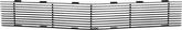 1967-68 Camaro RS Center Grill-Billet