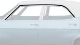 1969-70 Impala / Full Size Roof Rail Weatherstrips, 4 Door Hardtop 