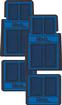 1962-79 Nova; Floor Mat Set; with "Nova" Script; Front and Rear; Blue; 4 Piece Set