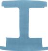 1978-81 T-Top Headliner Board Light Blue (Cloth)