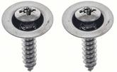 1970-73 Camaro License Lamp Lens Screws ; Pair