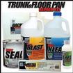 KBS Trunk And Floorpan Repair Kit; All-Inclusive Kit; RustSeal Color Safety Green Gloss; NuMetal Color White (primer)