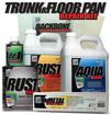 KBS; Trunk & Floor Pan Repair Kit; Klean, RustBlast, RustSeal;; Gloss Black