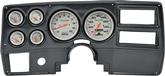 1984-87 GM Truck, Blazer, Jimmy, Suburban; 6 Gauge Dash Panel and Gauge Kit; Simulated Carbon Fiber Bezel with Ultra Lite Series Gauges