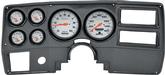 1984-87 GM Truck, Blazer, Jimmy, Suburban; 6 Gauge Dash Panel and Gauge Kit; Simulated Carbon Fiber Bezel with Phantom Series Gauges