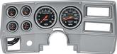 1984-87 GM Truck, Blazer, Jimmy, Suburban; 6 Gauge Dash Panel and Gauge Kit; Simulated Brushed Aluminum with Sport Comp Series Gauges