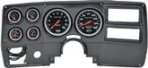 1984-87 GM Truck, Blazer, Jimmy, Suburban; 6 Gauge Dash Panel and Gauge Kit; Simulated Carbon Fiber Bezel with Sport Comp Series Gauges