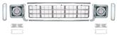 1977-78 Chevrolet Truck; Grill Facelift Kit