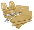 1967 Camaro Convertible with Bench Gold Complete Deluxe Interior Kit