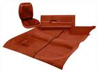 1967 Firebird Deluxe Coupe Basic Interior Kit Red