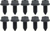 Bolt, 5/16-18 x 3/4" Pointed Tip With Hex Washer Head, Black Phosphate, 10 Piece Set