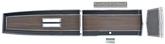 1969-70 Dodge/Plymouth; B-Body; Console Trim Set; For Automatic Transmission; 5-Pieces; Woodgrain