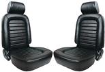 Procar Classic 1500 Series Bare/Uncovered Bucket Seats with Headrest; Pair