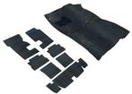 1967-1968-1969 Camaro, Firebird; Molded Loop Carpet and Underlay Set; Gunmetal Gray