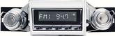 1966-67 Nova Laguna Am/Fm Radio - Chrome Radio, Buttons & Knobs w/Chrome Radio Bezel