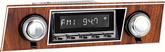 1968 Camaro Retrosound Laguna Radio - Chrome Radio, Buttons & Knobs w/Walnut Face Plate