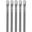 5 Piece 7-1/2" High Temperature Stainless Steel Cable Tie Kit
