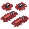 Replacement Mop Head Set; For 62441 Large and 62443 Mini Car Duster; 4-Pieces