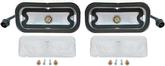 1964 Impala/Full Size Park Lamp Assemblies with Clear Lens Pair