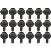 1982-92 Camaro; Front Bumper & Valance Panel; Hex Head Sems Bolt; M6-1.0 X 20mm; Black Phosphate; Set of 18