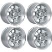 1971-76 Pontiac Trans Am; Honeycomb Wheel Set; 17" X 9" Cast Aluminum; Silver